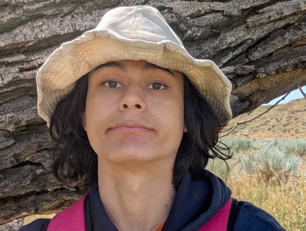 Me digging for fossils